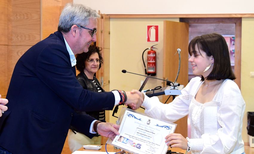 Blas García clausura o curso do proxecto Estalmat de impulso ao talento matemático da USC