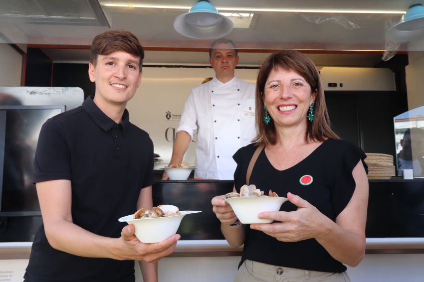 A Deputación participa en Gastromar Ribeira promocionando os produtos locais da comarca